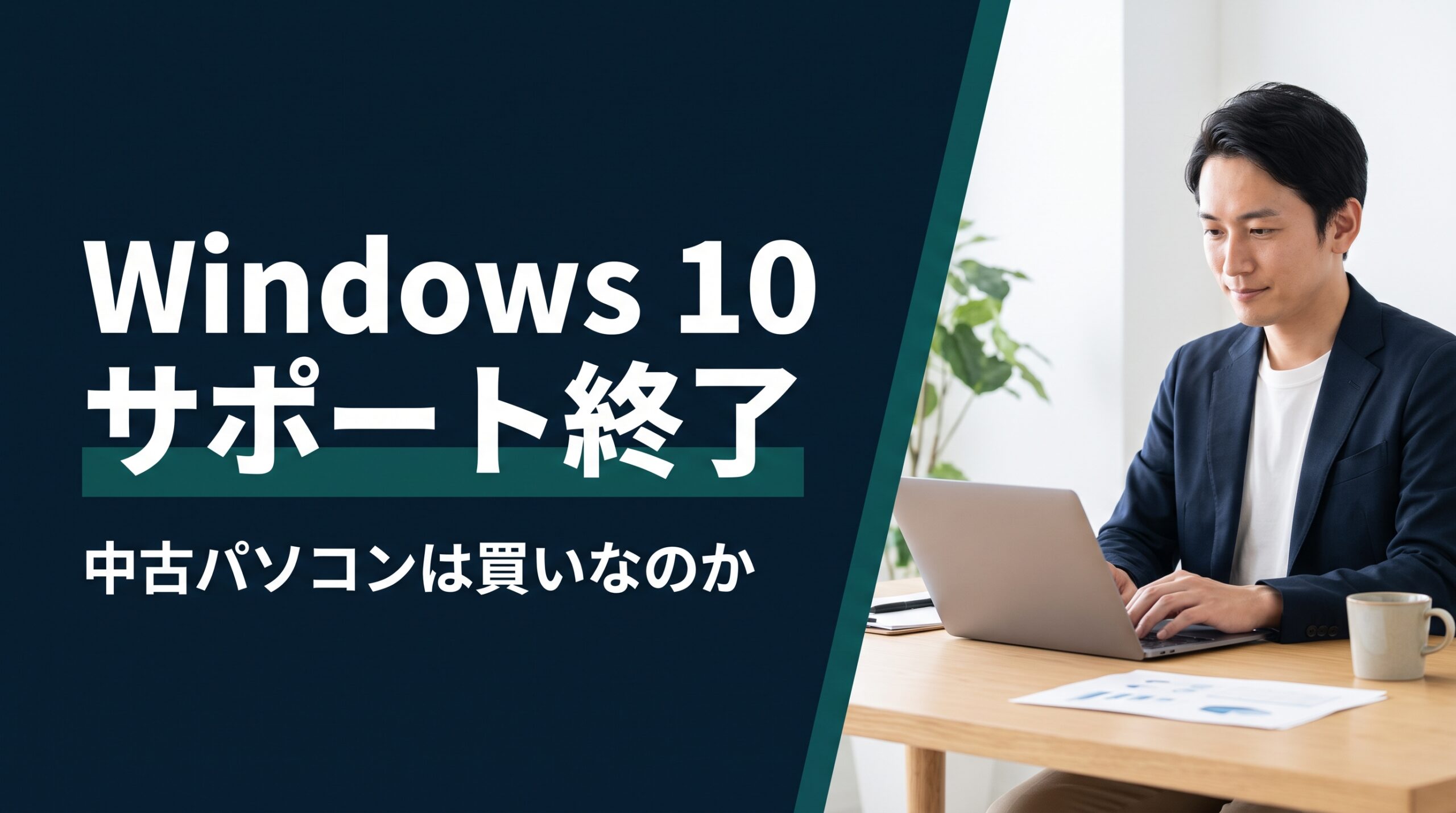 Windows10サポート終了で中古パソコンは買い？元量販店員が答える3つの条件